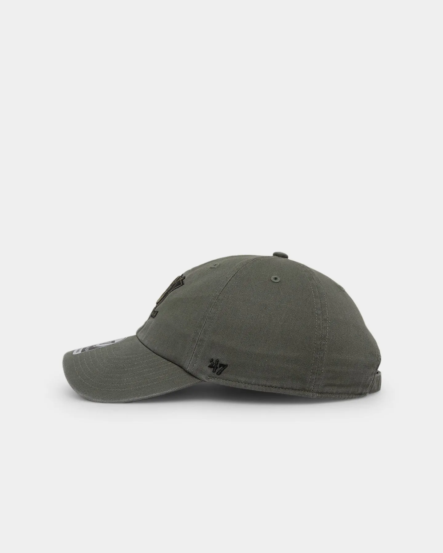 47 Brand Anaheim Ducks '47 Clean Up Strapback Moss