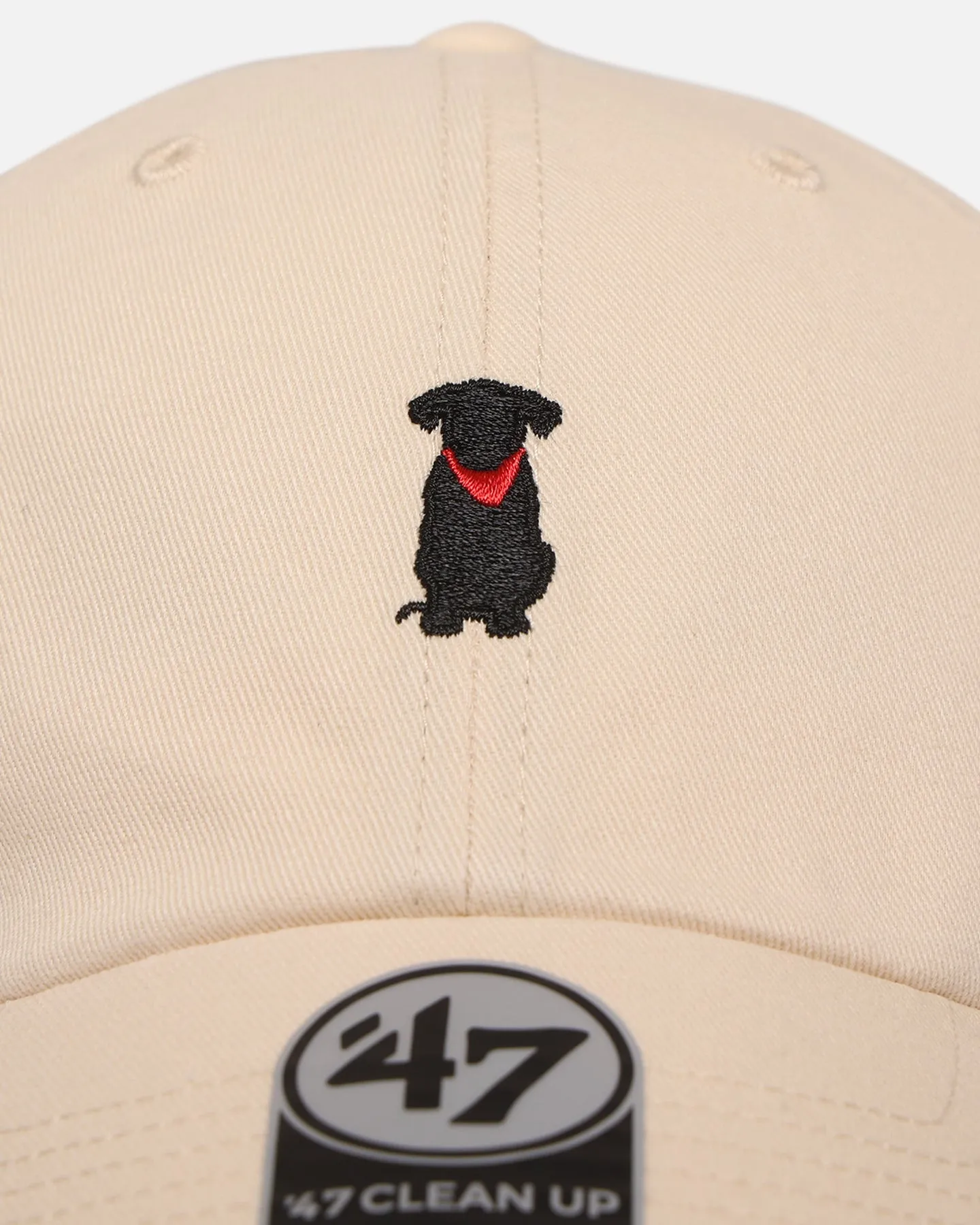 47 Brand Black Labrador 'Dog Collection' 47 Clean Up Strapback Natural
