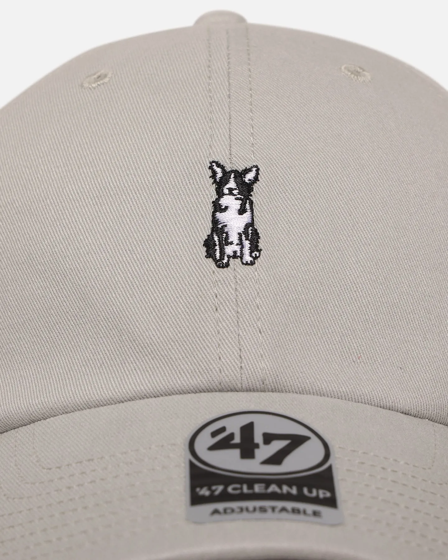 47 Brand Border Collie 'Dog Collection' 47 Clean Up Strapback Gray