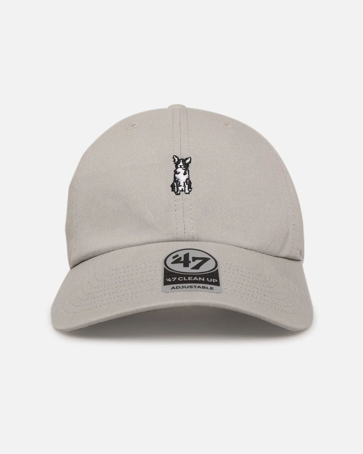 47 Brand Border Collie 'Dog Collection' 47 Clean Up Strapback Gray