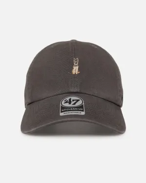 47 Brand German Shepherd 'Dog Collection' 47 Clean Up Strapback Charcoal