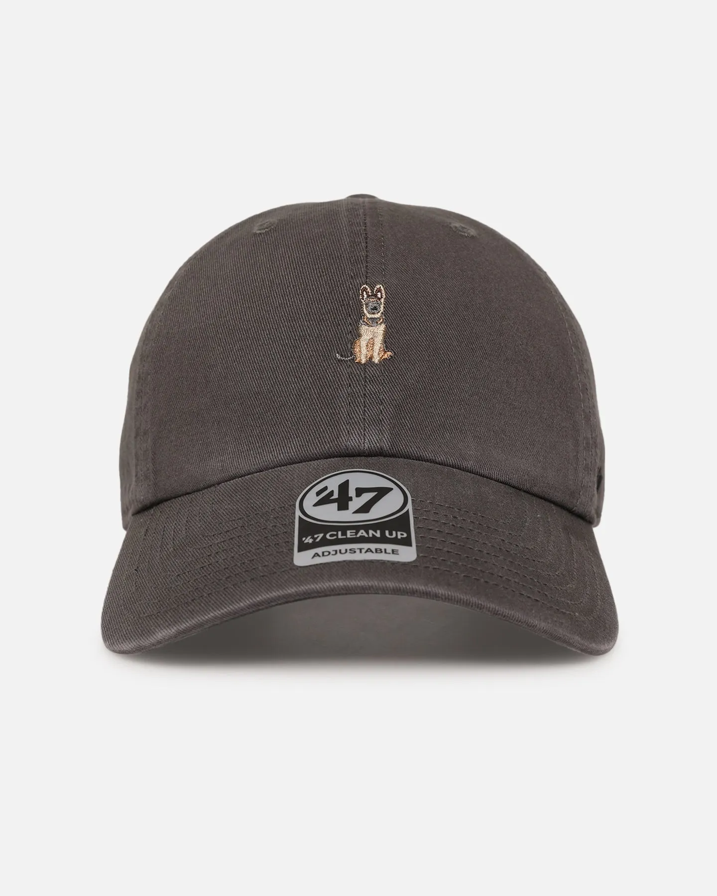 47 Brand German Shepherd 'Dog Collection' 47 Clean Up Strapback Charcoal