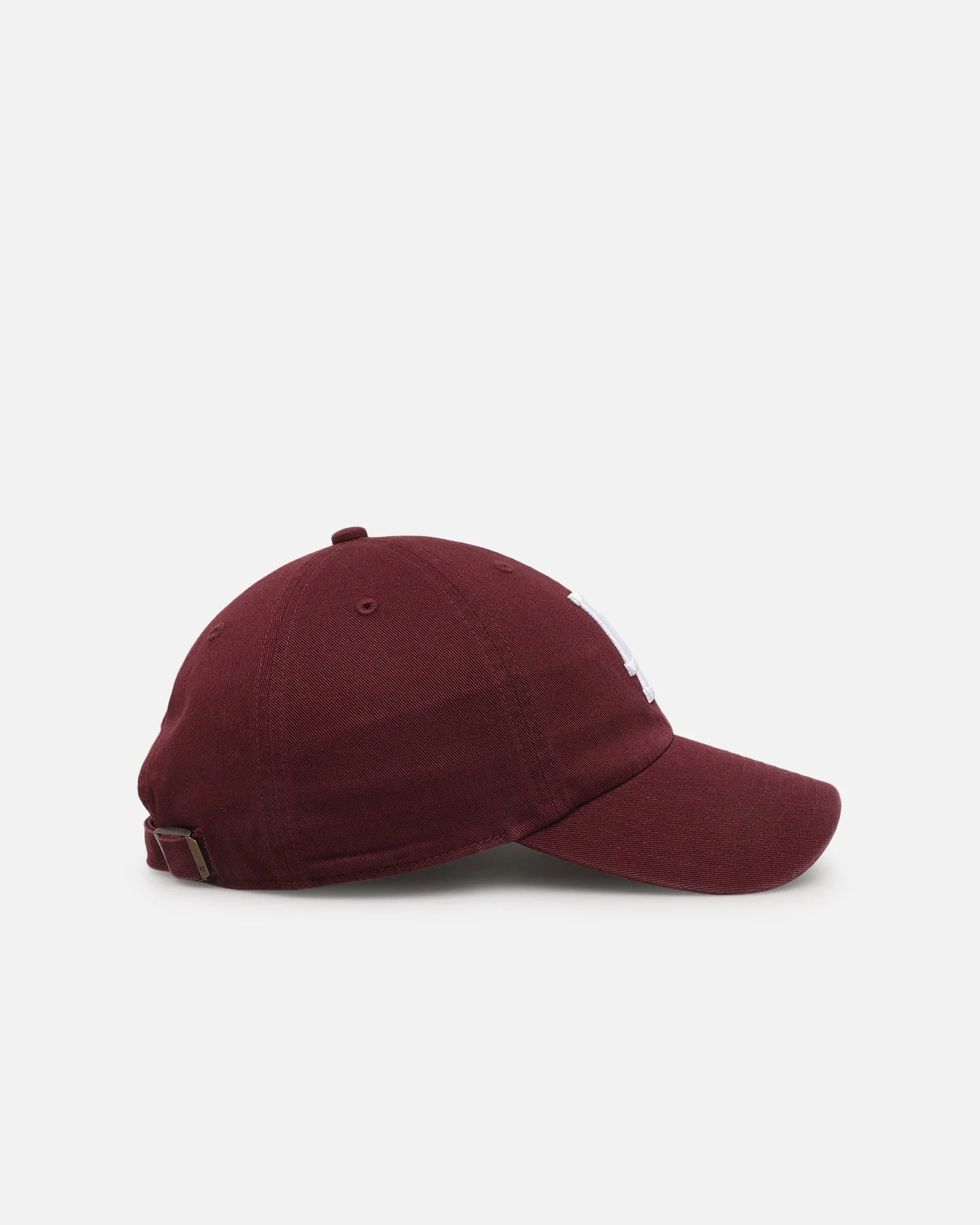 47 Brand Los Angeles Dodgers 'Ballpark' 47 Clean Up Strapback Dark Maroon