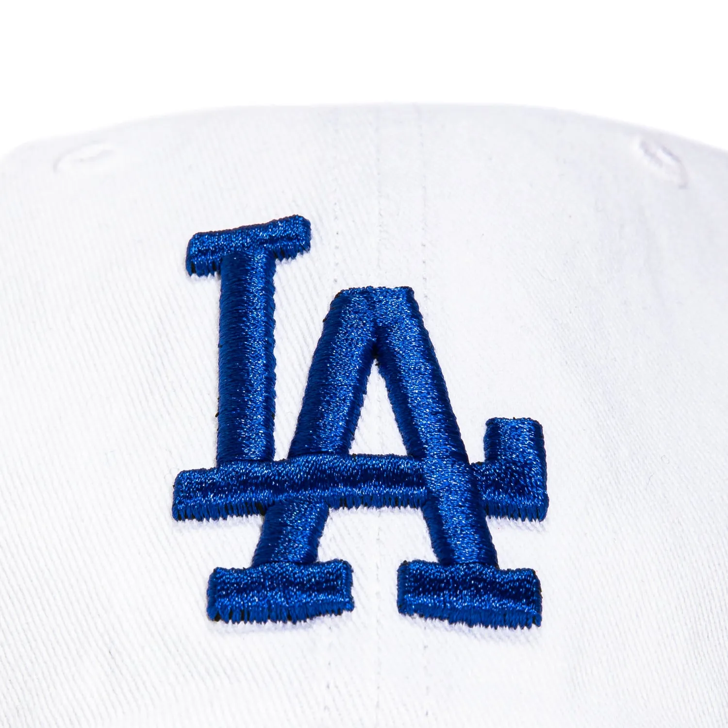 47 Brand Los Angeles Dodgers Cleanup Adjustable Hat - White. Royal