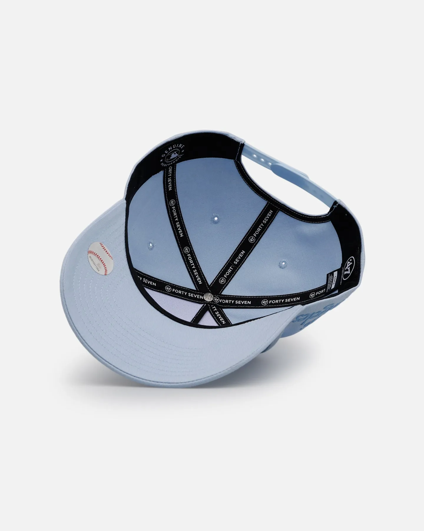 47 Brand Los Angeles Dodgers 'Contemporary Basics' Offside DT Snapback Light Blue