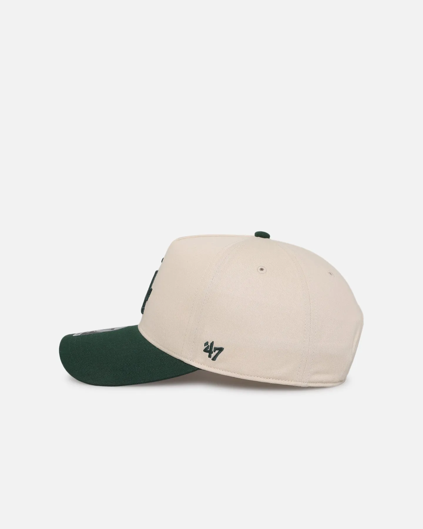 47 Brand Los Angeles Dodgers 'Two-Tone Dodgers' 47 MVP DT Snapback Natural/Dark Green