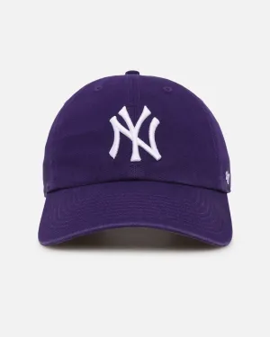 47 Brand New York Yankees 'Yankees Colour Wheel' 47 Clean Up Strapback Purple
