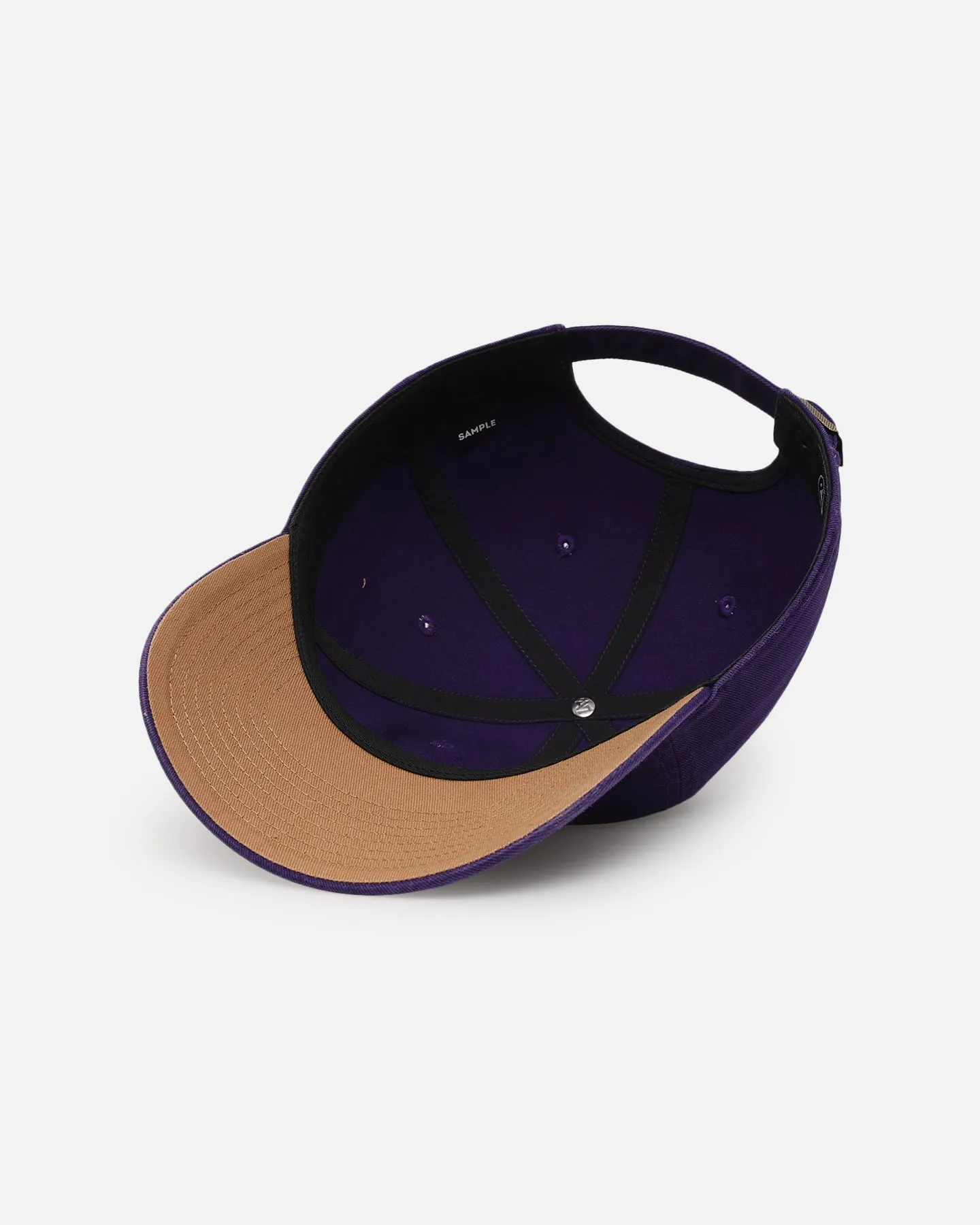 47 Brand New York Yankees 'Yankees Colour Wheel' 47 Clean Up Strapback Purple