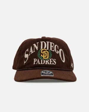 47 Brand San Diego Padres 'Pitchout' 47 Hitch Corduroy Snapback Brown