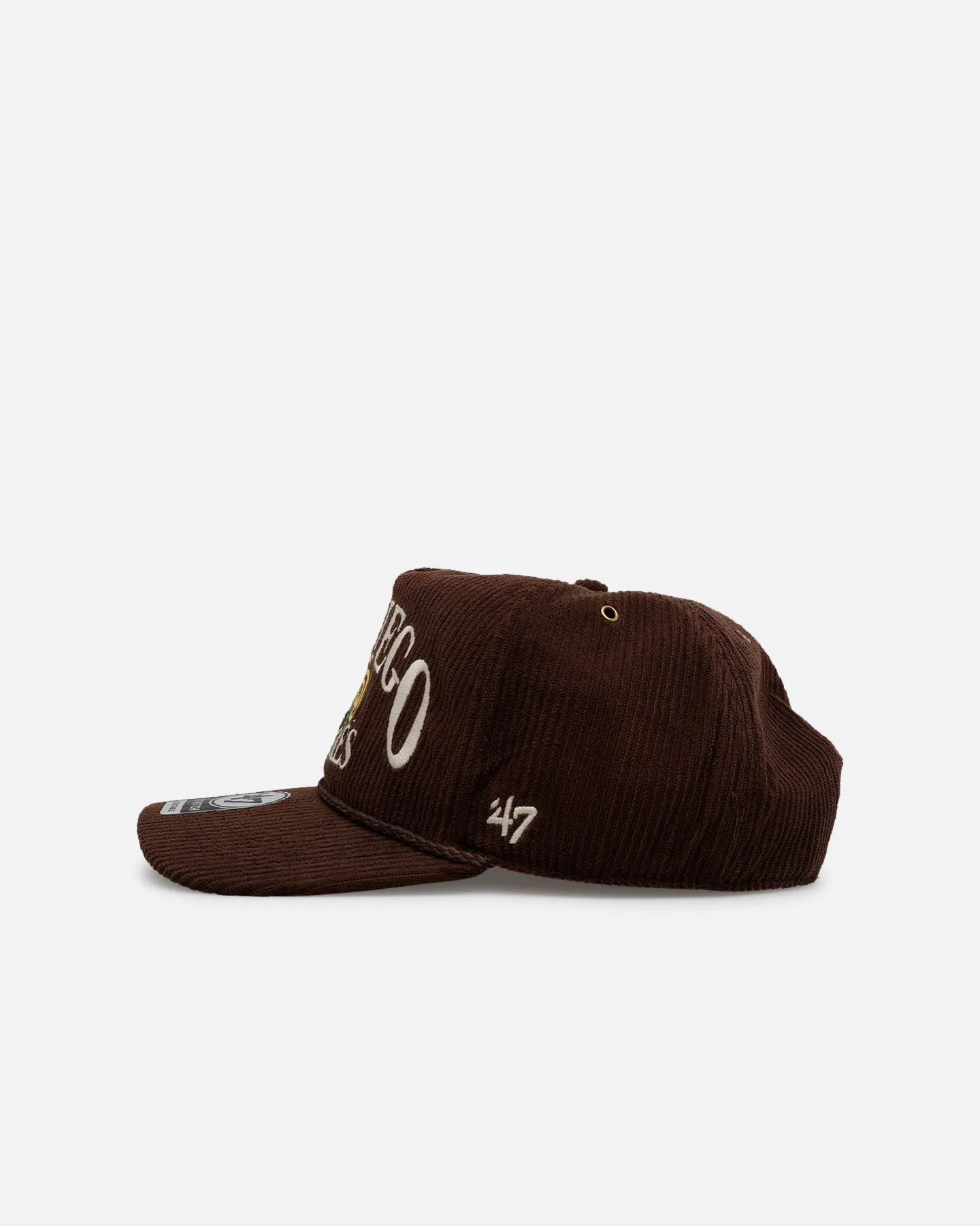 47 Brand San Diego Padres 'Pitchout' 47 Hitch Corduroy Snapback Brown