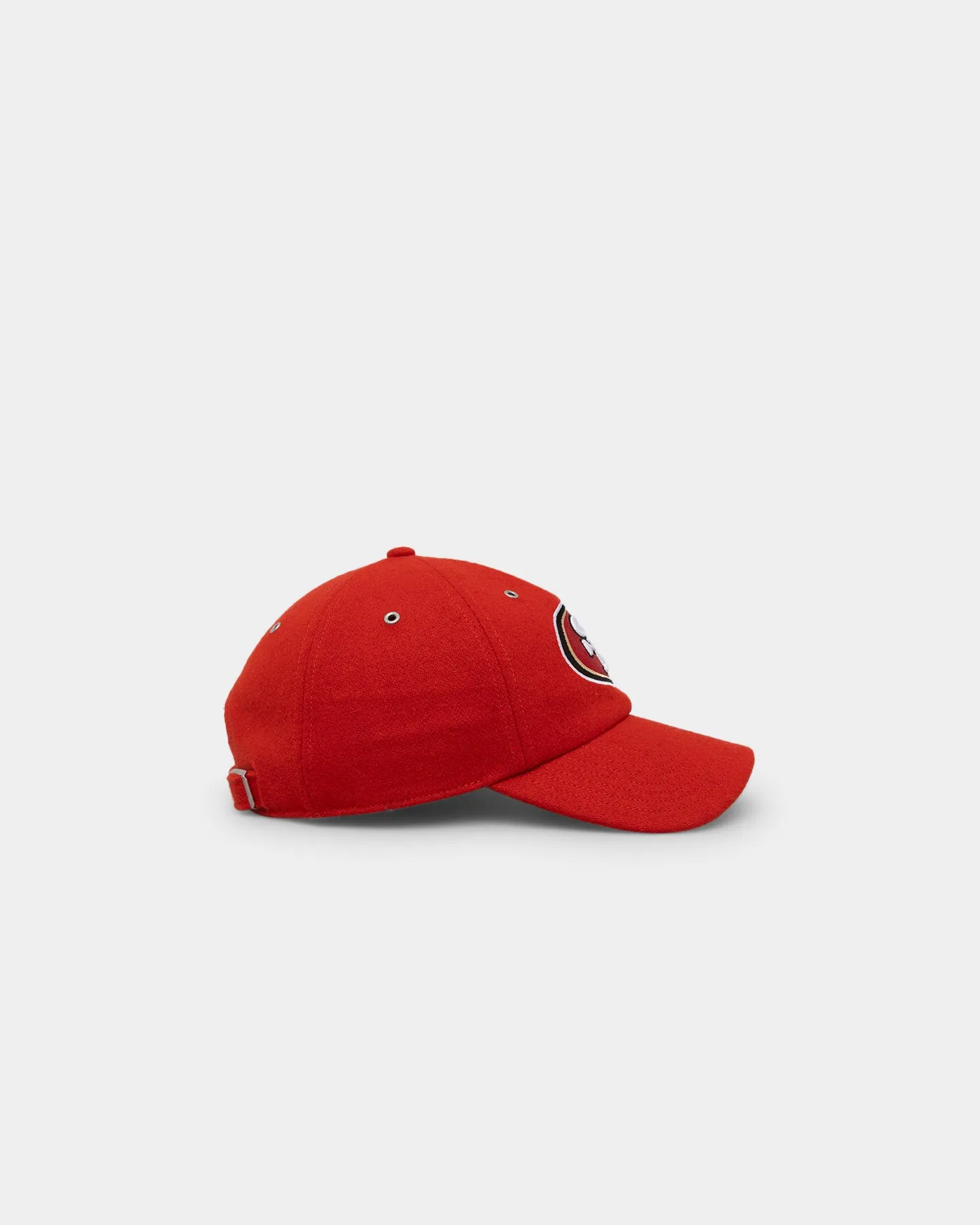 47 Brand San Francisco 49ers Wooly '47 Clean Up Strapback Red
