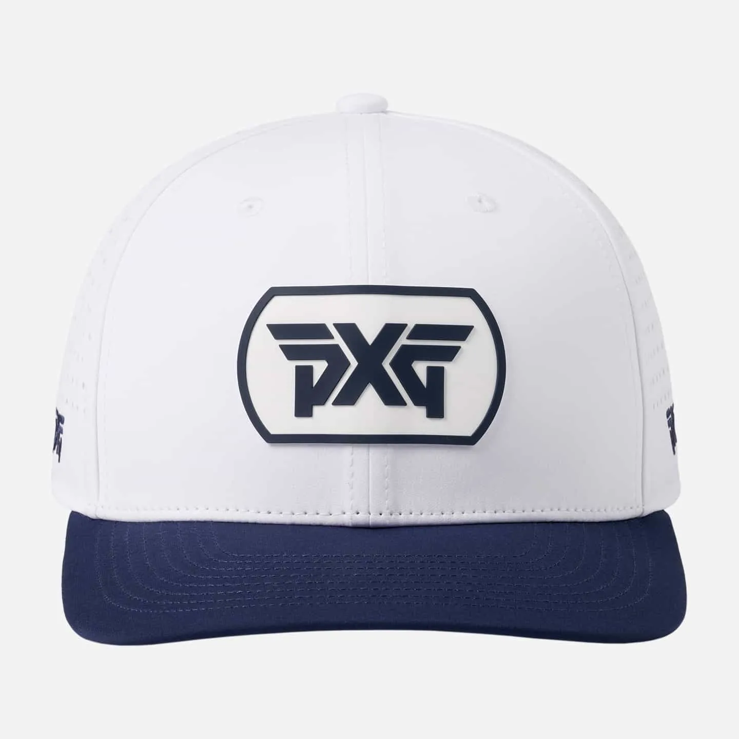 6 Panel Dog Tag Structured Low Crown Snapback