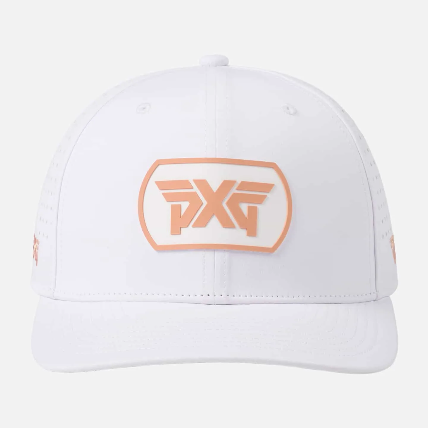 6 Panel Dog Tag Structured Low Crown Snapback