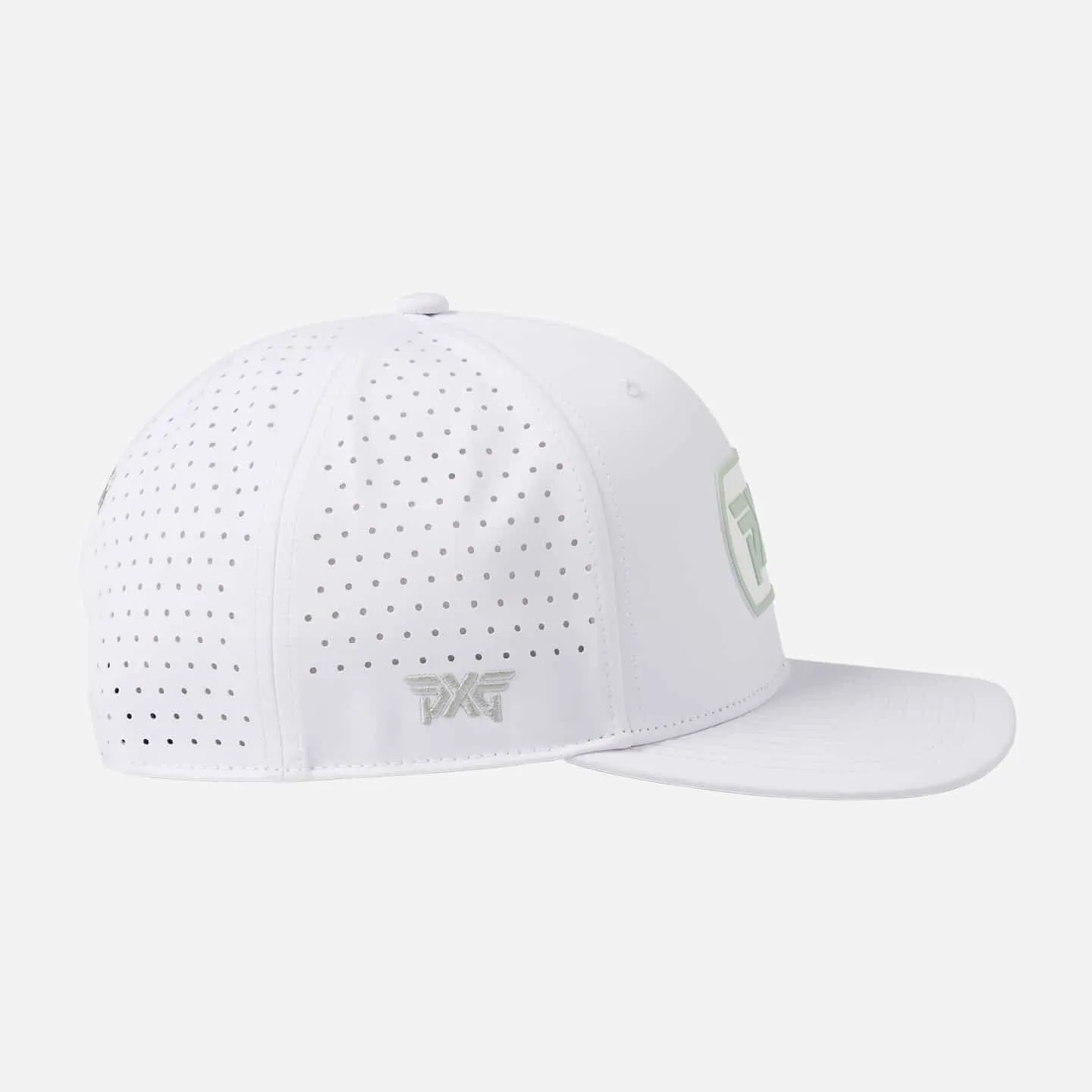 6 Panel Dog Tag Structured Low Crown Snapback
