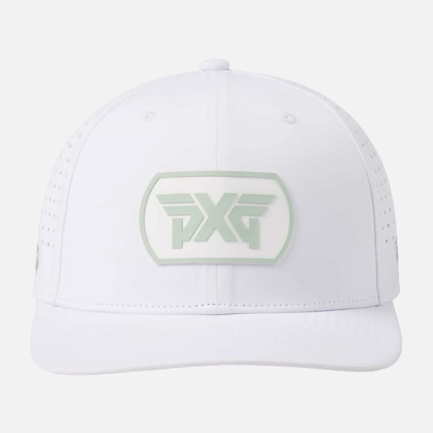 6 Panel Dog Tag Structured Low Crown Snapback