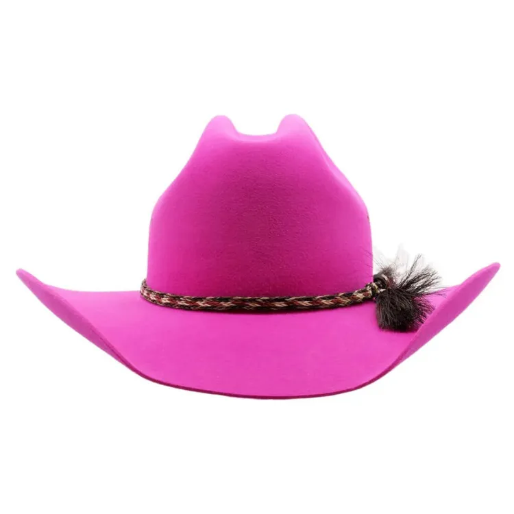 Akubra Rough Rider Hat - Magenta