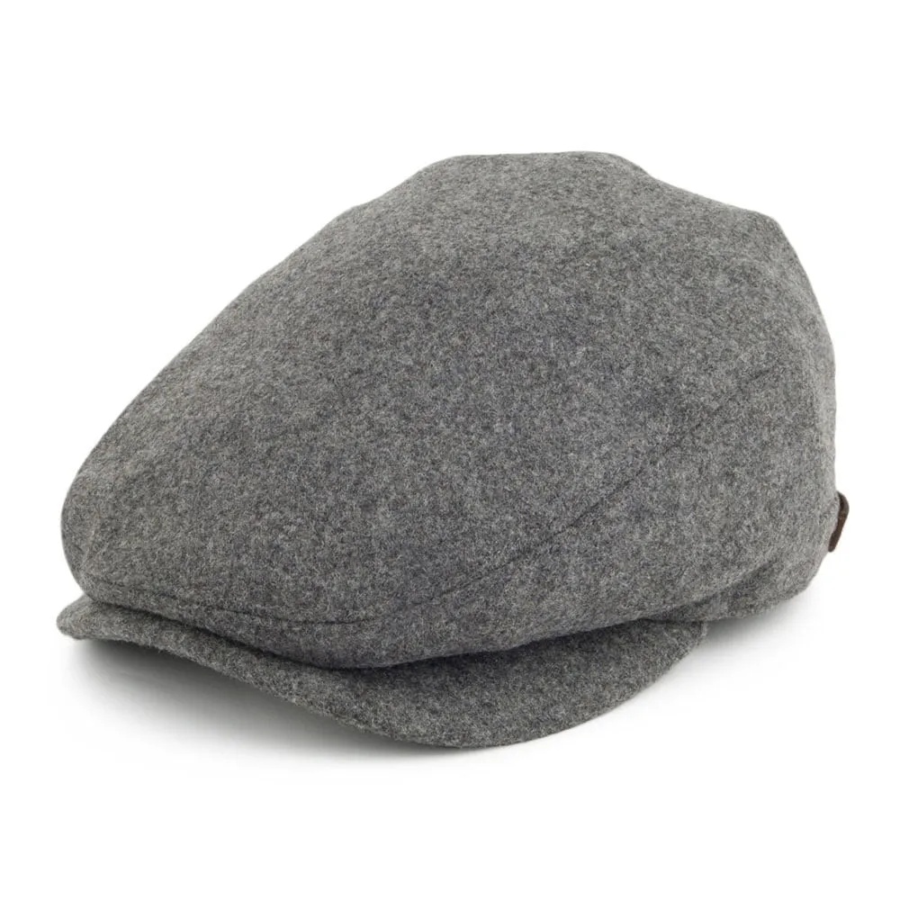Barbour Hats Redshore Melton Wool Blend Flat Cap - Grey