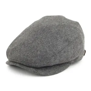 Barbour Hats Redshore Melton Wool Blend Flat Cap - Grey