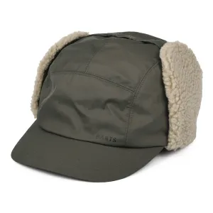 Barts Hats Boise 5 Panel Cap with Earflaps - Army Green