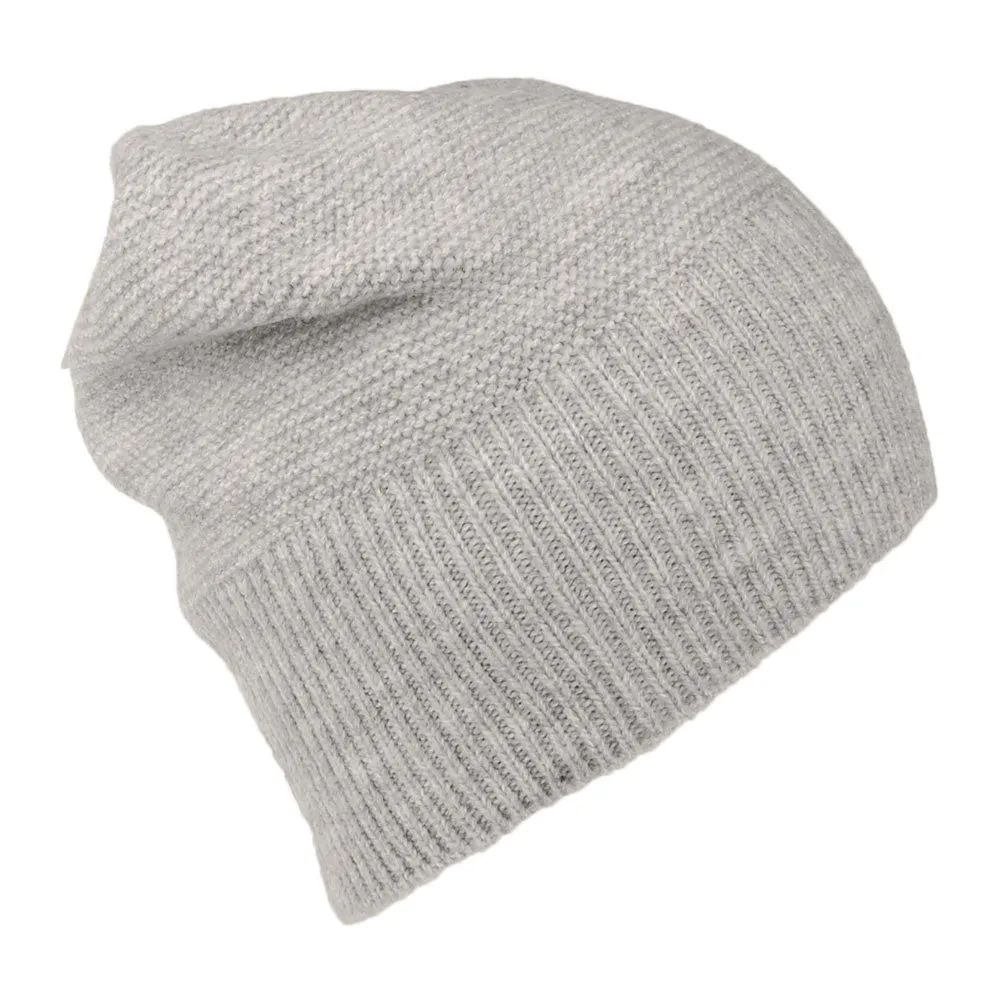 Barts Hats Irida Slouchy Beanie Hat - Heather Grey