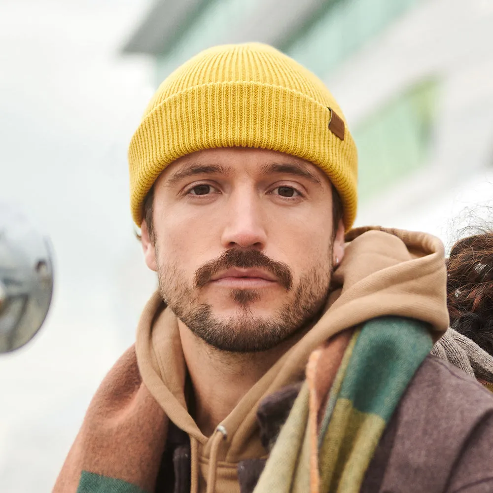 Barts Hats Kinyeti Fisherman Beanie Hat - Yellow