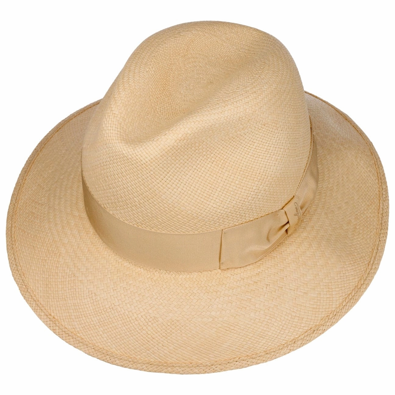 Big Brim Fedora Straw Hat by Borsalino