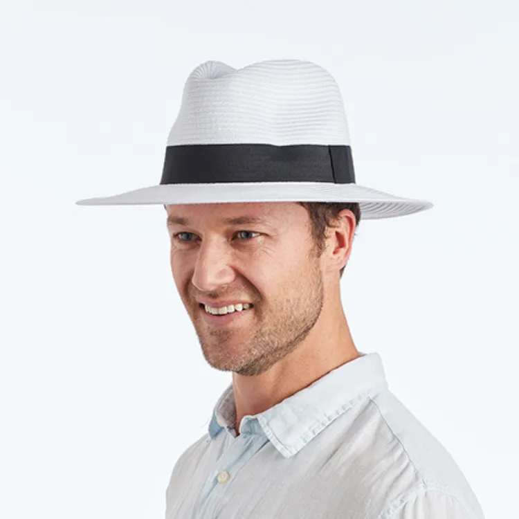 Cancer Council Unisex Cafe Fedora - White