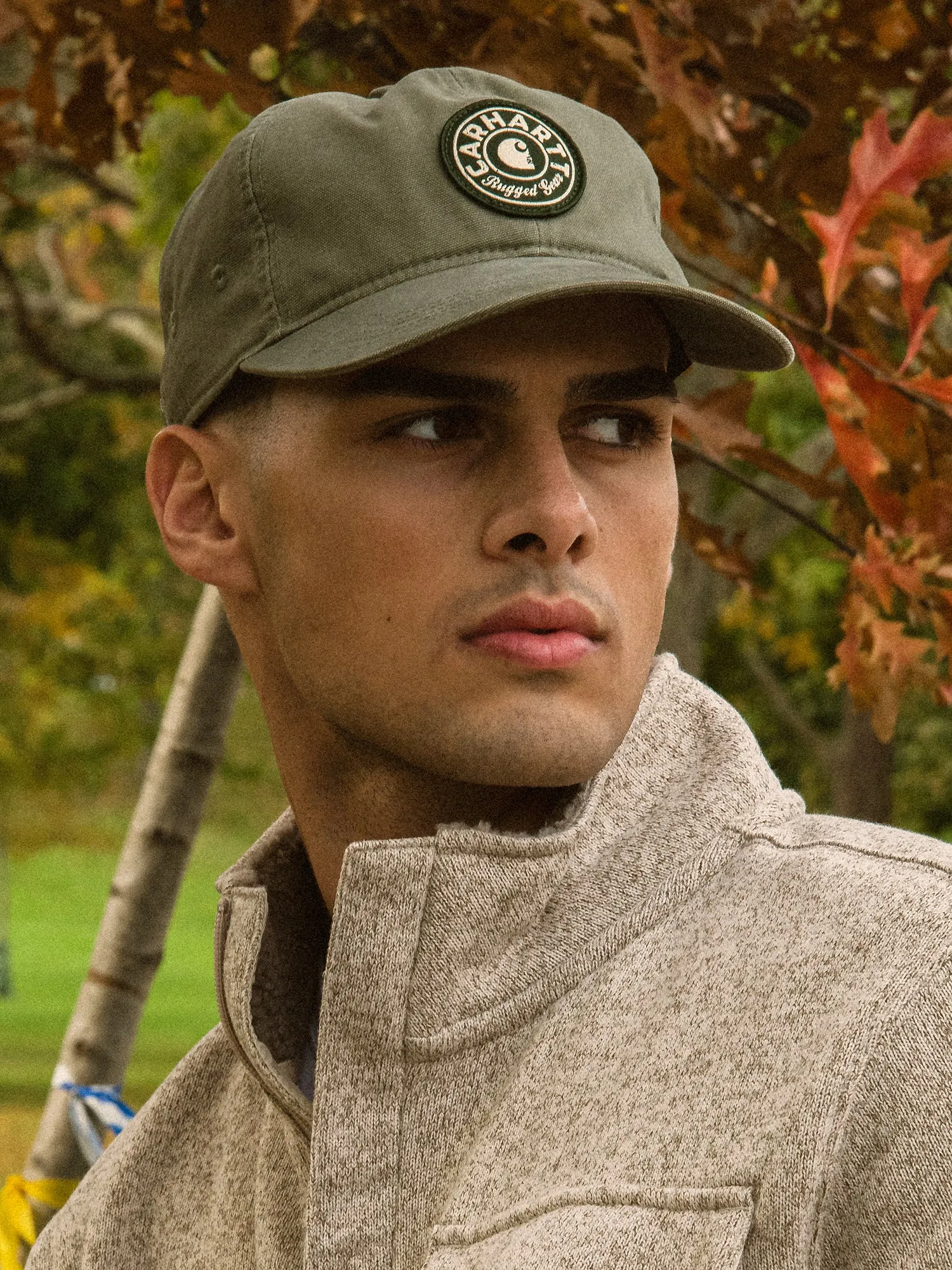 CARHARTT CANVAS RUGGED GEAR PATCH CAP