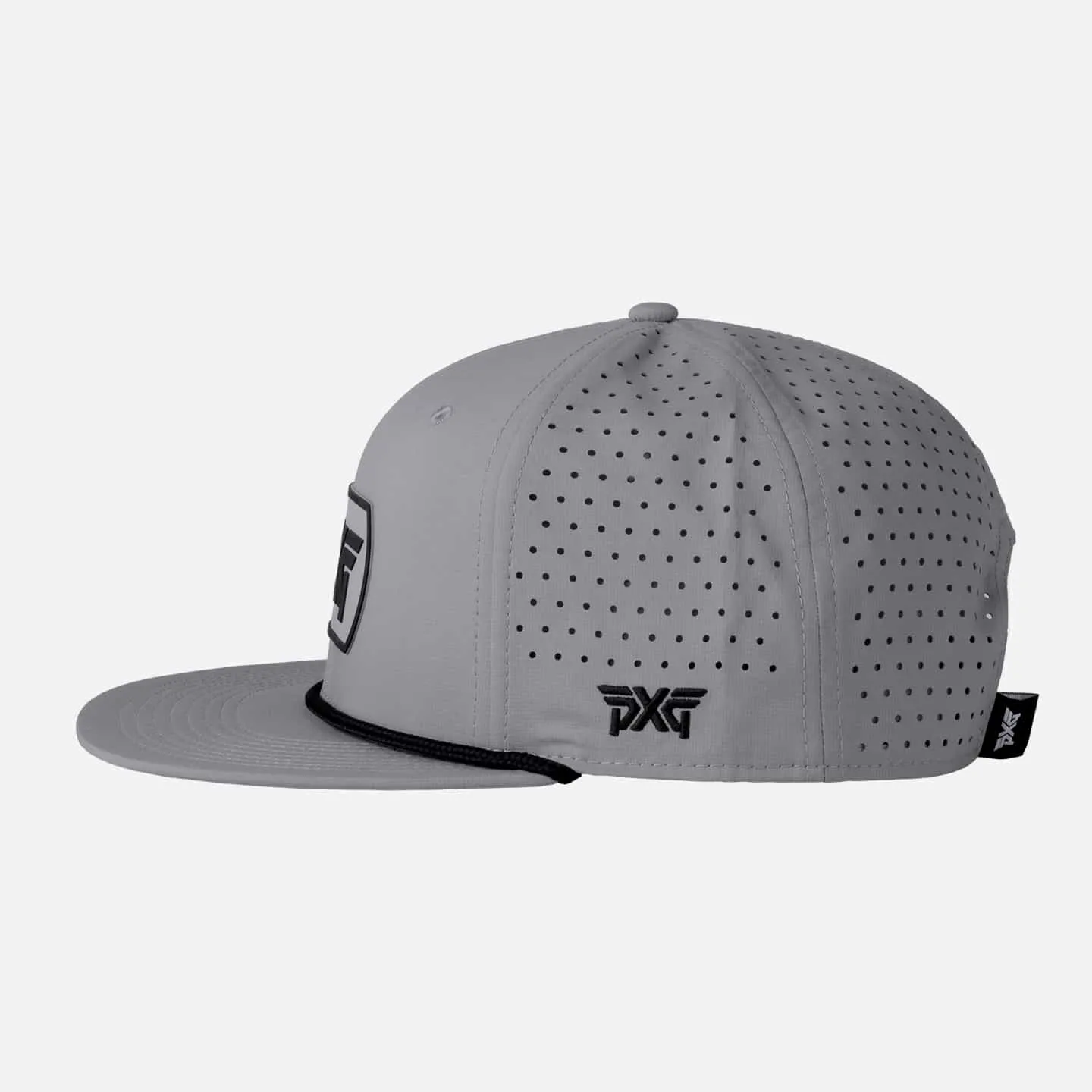 Dog Tag 6-Panel High Crown Snapback Cap