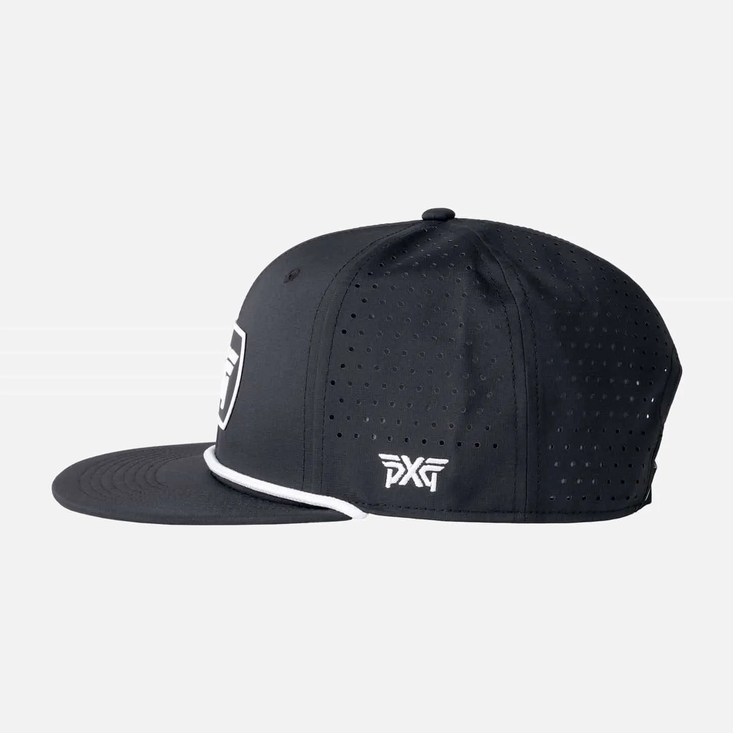 Dog Tag 6-Panel High Crown Snapback Cap