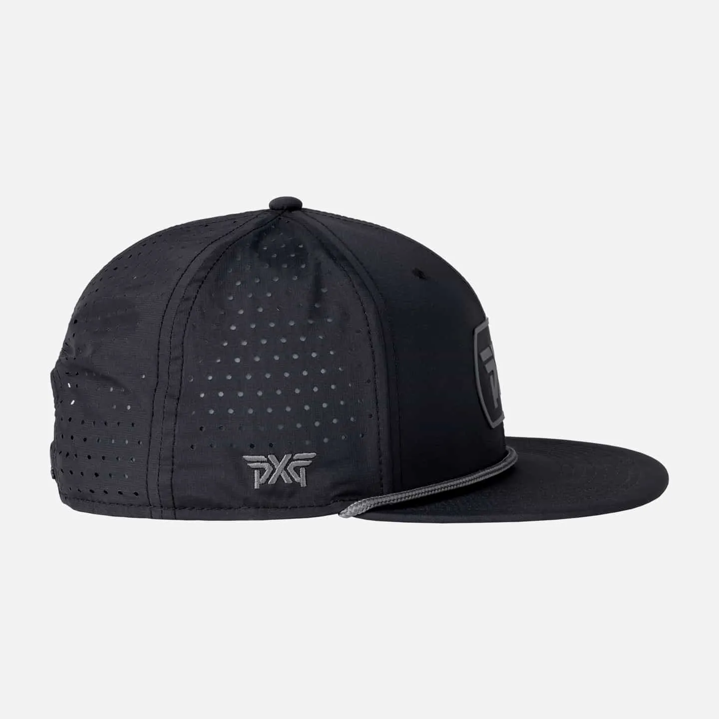 Dog Tag 6-Panel High Crown Snapback Cap