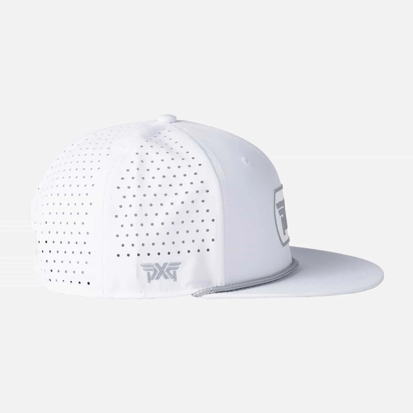 Dog Tag 6-Panel High Crown Snapback Cap