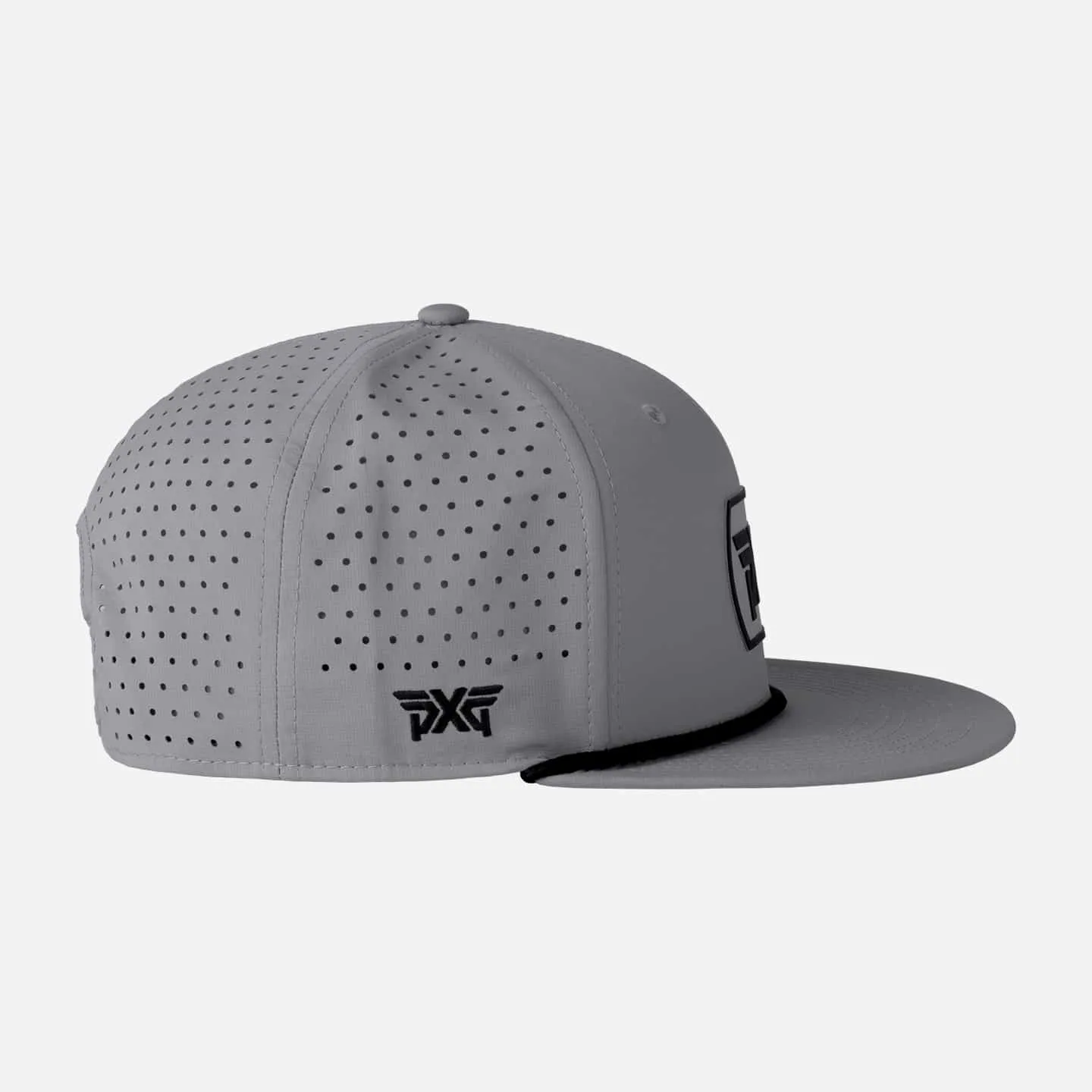 Dog Tag 6-Panel High Crown Snapback Cap