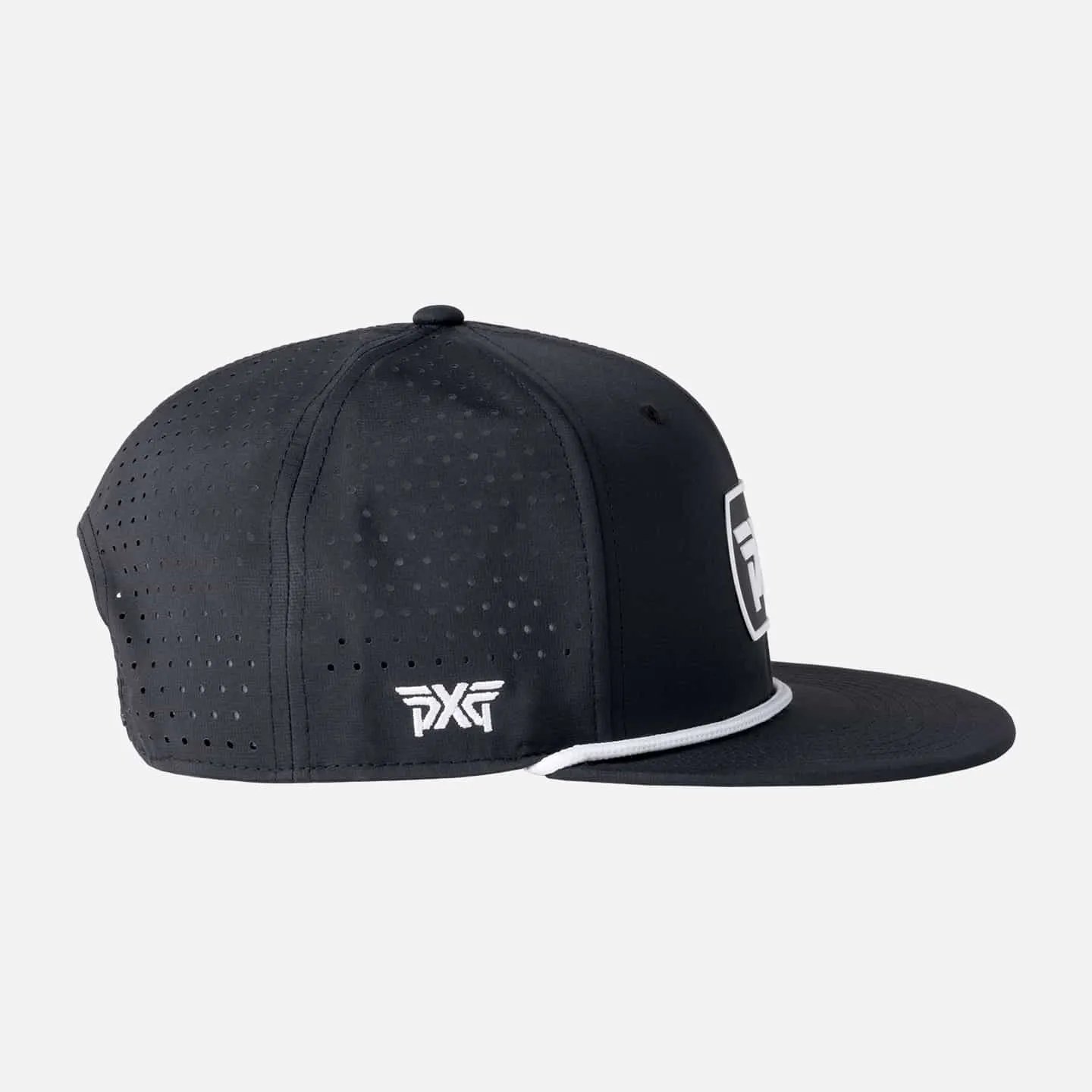 Dog Tag 6-Panel High Crown Snapback Cap