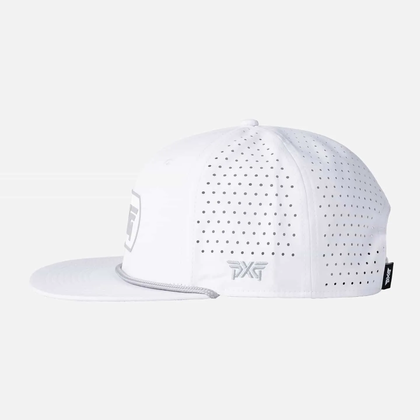 Dog Tag 6-Panel High Crown Snapback Cap