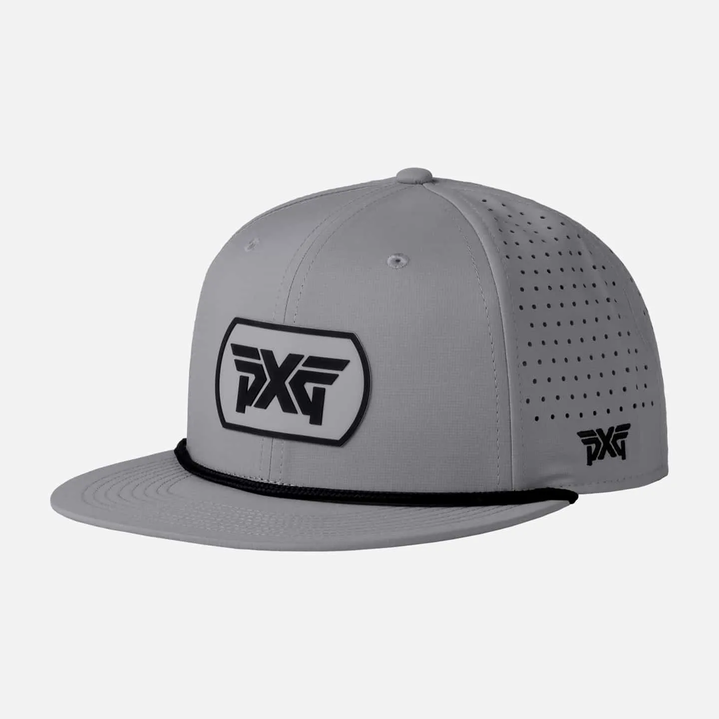 Dog Tag 6-Panel High Crown Snapback Cap