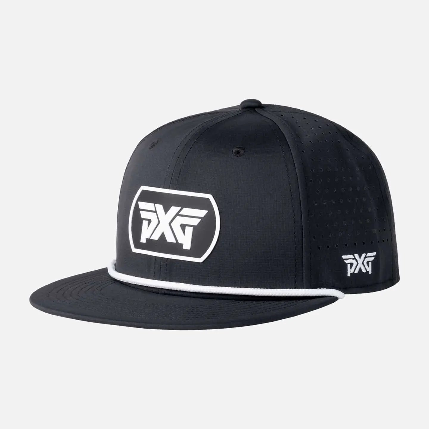 Dog Tag 6-Panel High Crown Snapback Cap