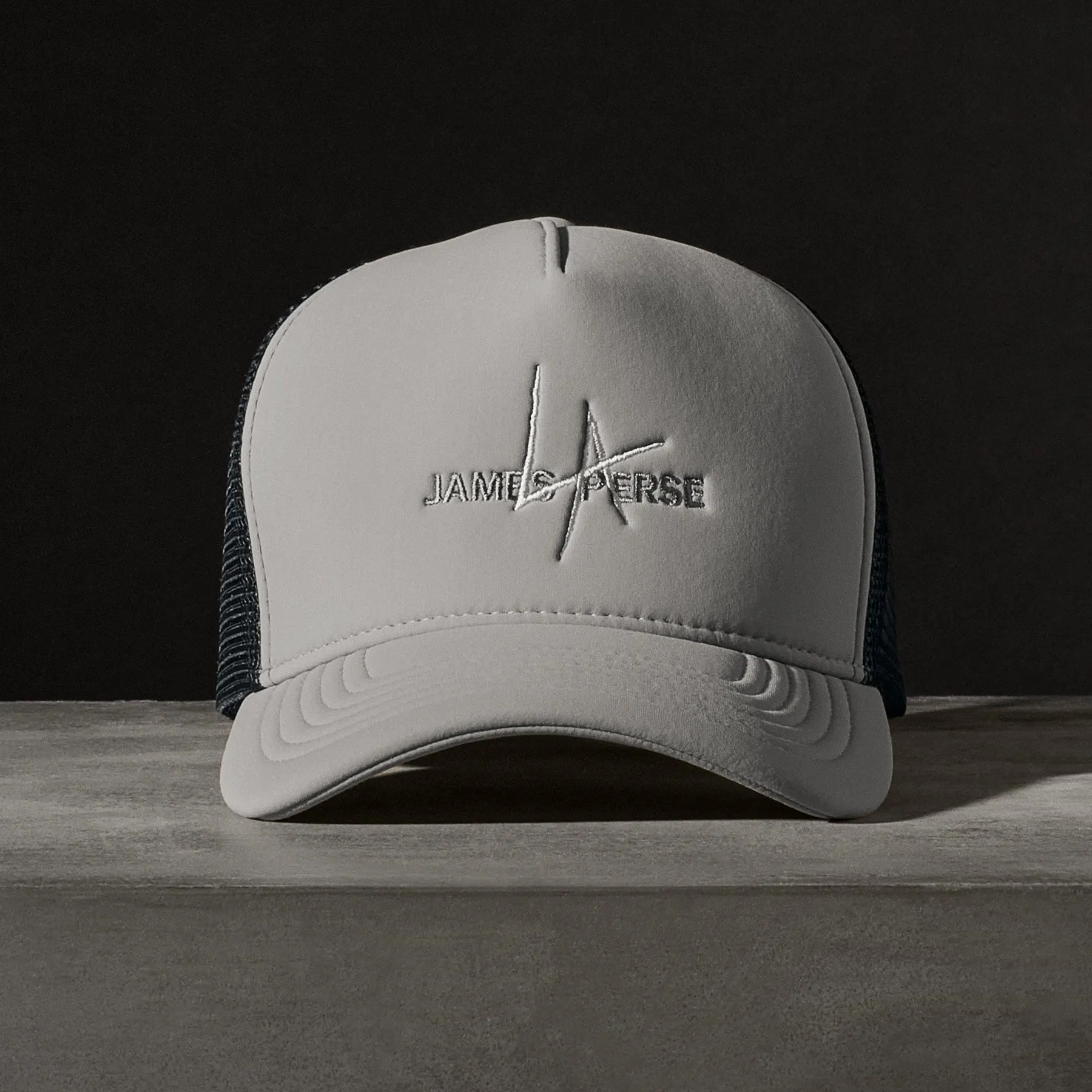 JP x LA Trucker Hat - Pale Grey