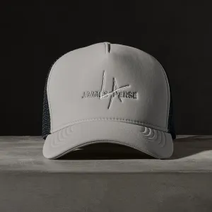 JP x LA Trucker Hat - Pale Grey