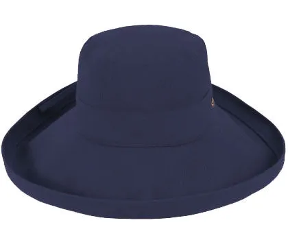 Kooringal Cotton Wide Brim Noosa - Navy