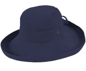 Kooringal Cotton Wide Brim Noosa - Navy