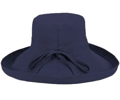 Kooringal Cotton Wide Brim Noosa - Navy