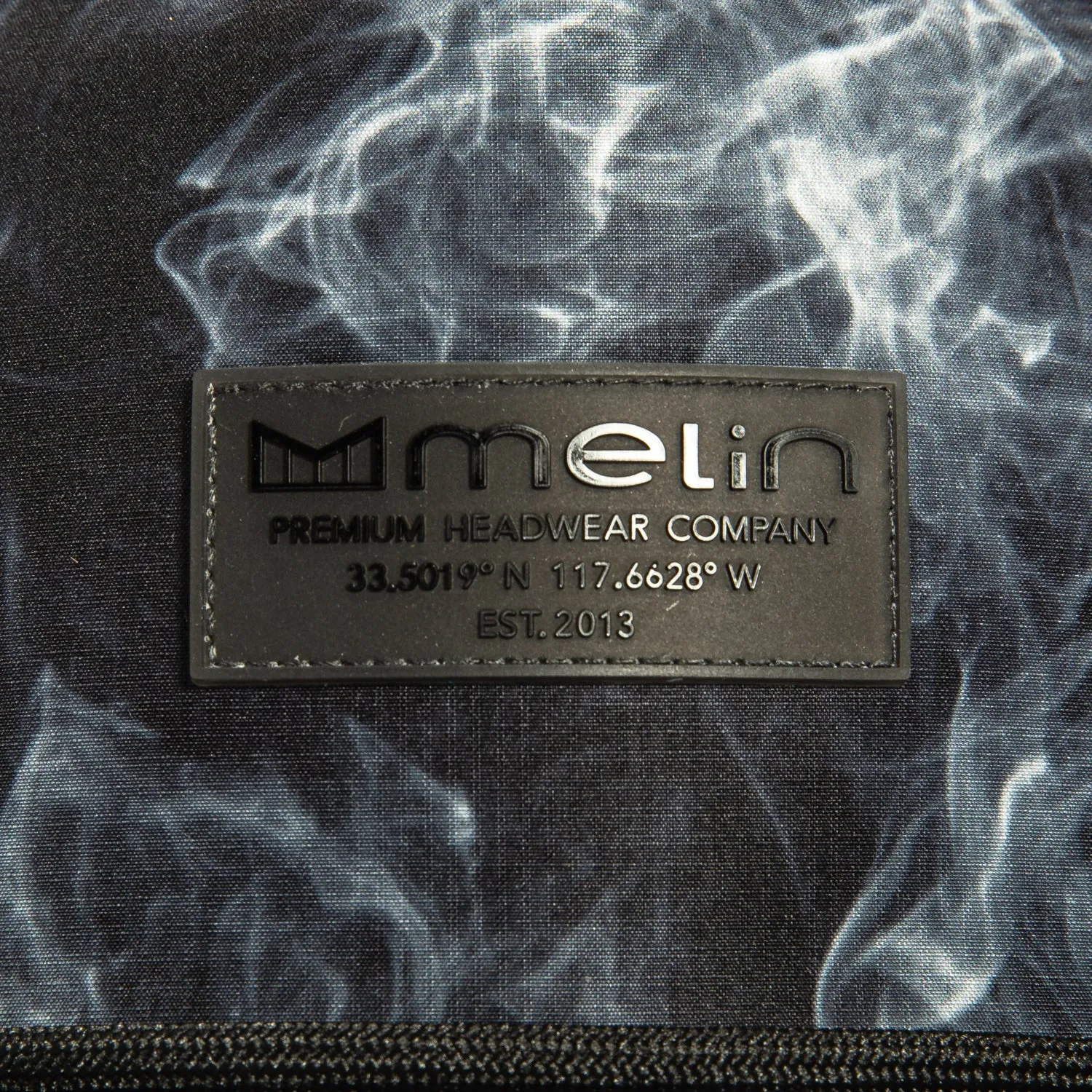 Melin Coronado Brick Hydro Snapback Hat - Black Smoke