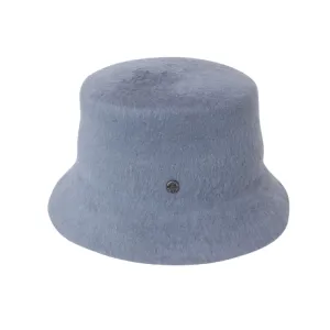 Mossant Paris Ambroise Fur Bucket - Blue