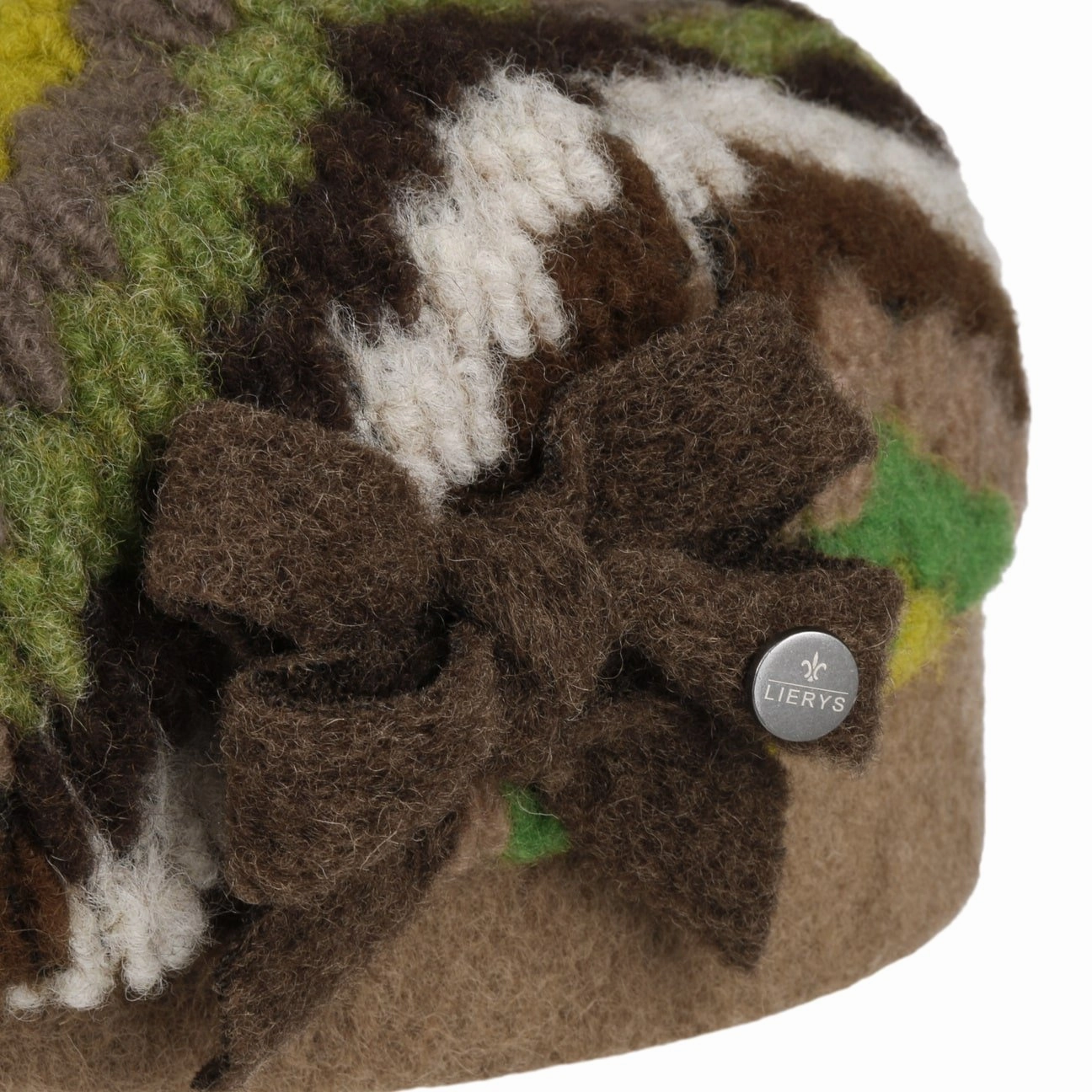 Multicolour Wool Women's Beret by Lierys