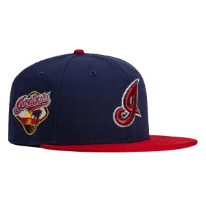 New Era 59Fifty Cleveland Guardians 2006 Spring Training Patch I Hat - Light Navy. Red