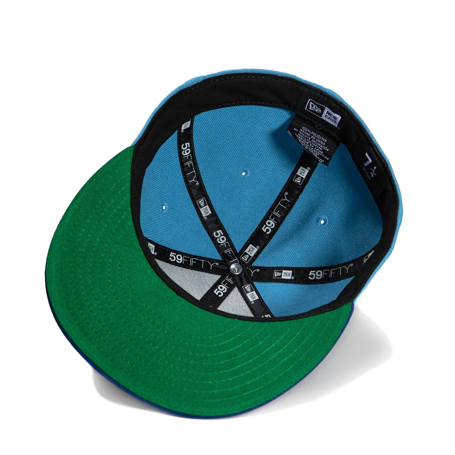 New Era 59Fifty Kansas Jayhawks 1988 Final Four Patch Hat - Light Blue. Royal