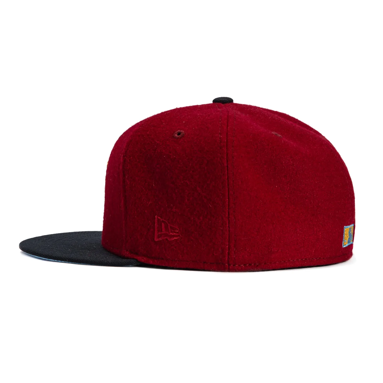 New Era 59Fifty Melton New York Yankees 1998 World Series Patch Hat - Cardinal. Navy