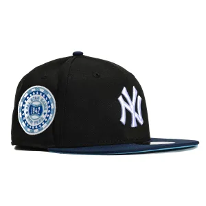 New Era 59Fifty New York Yankees 1942 All Star Game Patch Hat - Black. Navy