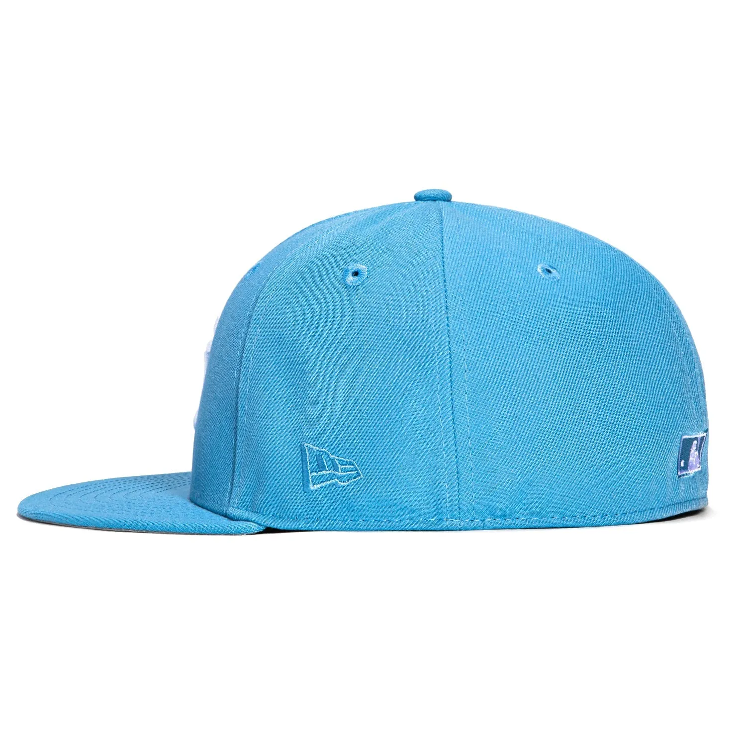 New Era 59Fifty New York Yankees 1996 World Series Patch Hat - Light Blue. White